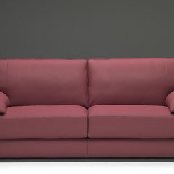 Natuzzi Editions Leather Sofa B684 - Sofas