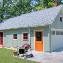garage and yard