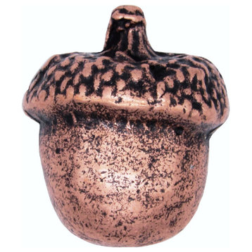 Acorn Cabinet Knob, Small, Antique Copper