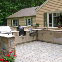outdoor kitchen