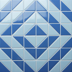 Artistic Pool Tile: Santorini Time Tunnel TR-SA-TT - Mosaic Tile