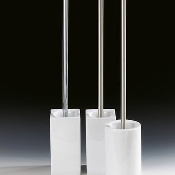 Designer Toilet Brushes and Holder Set