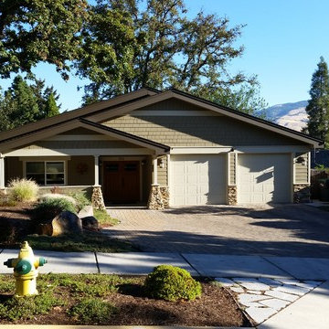 New Construction on infill lot with SIPS