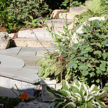 Hillside Garden with Gazebo & Terraced Patios
