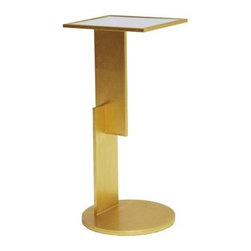 Worlds Away - Worlds Away Sculptural Ellington Cigar Table - Coffee Tables