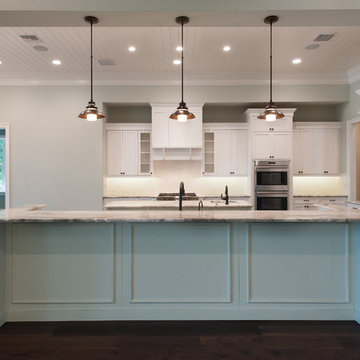 Coastal inspired estate sited on over one acre on Lake Butler in Windermere
