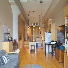 USA Houzz: Step Inside a Narrow Toronto Loft With an Industrial Vibe