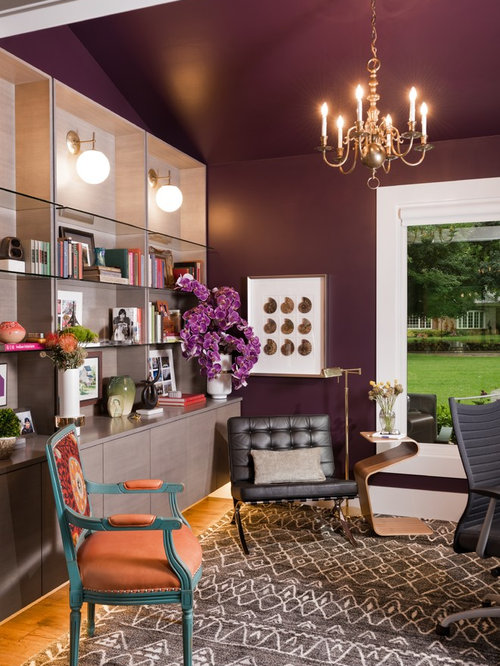 Eclectic Home Office Design Ideas, Remodels & Photos