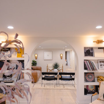 Contemporary Kansas City Basement Finish