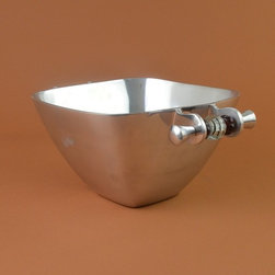 Aluminum Red Bead Collection Large Bowl - Condiment Sets
