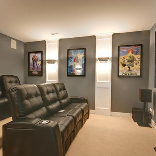 Traditional home cinema in Grand Rapids.