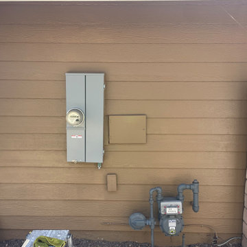 Brown Exterior Wall Siding & Electrical Panel Replacement | Corona, CA