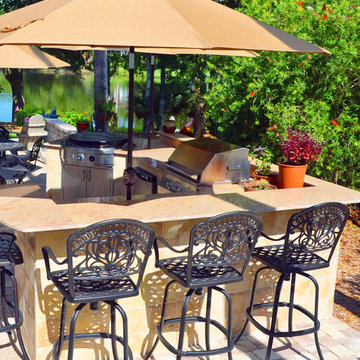 Outdoor Kitchen Installations with Evo Circular Cooktop