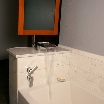 Joan's glass block shower