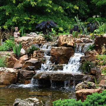 Monet Inspired Koi Pond and Garden