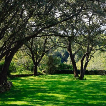 Jardin dans une intégration naturelle