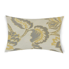 The Pillow Collection Set of 2 18 x 18 Down Filled Natashaly Damask Throw Pillows 2 Piece Domino 
