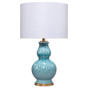 Whitney Ceramic Table Lamp, Blue