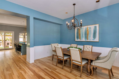 Inspiration for a transitional dining room remodel in Phoenix
