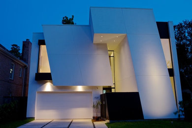 Inspiration for a contemporary exterior in Houston.