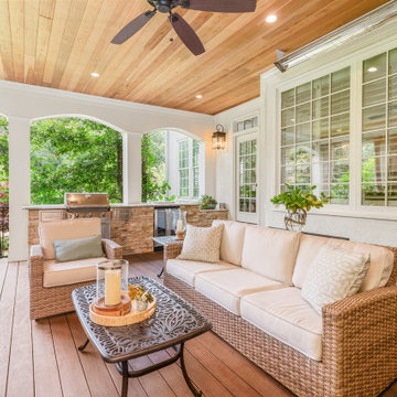 An Outdoor Room in Lush surroundings
