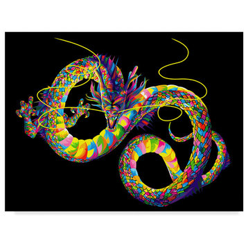 Bob Weer 'Chinese Dragon' Canvas Art