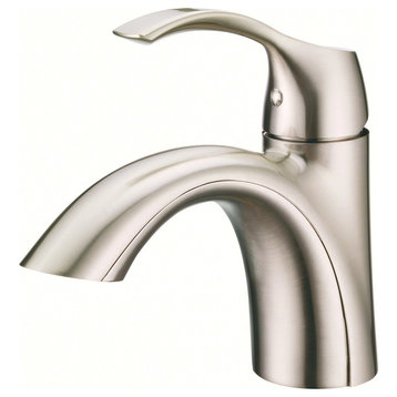 Gerber Antioch Single Hole Bathroom Faucet, Brushed Nickel, D222522BN