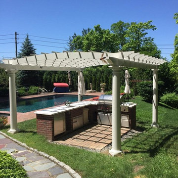 Pergola over Grilling station