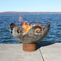 Waves O'Fire Firebowl - Fire Pits