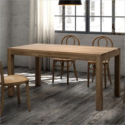 Zuo Era Fillmore Dining Table in Distressed Natural Finish - Dining Tables