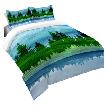Scenic Forest Twin Comforter