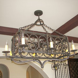 CH-211 Hand Made Iron Chandelier Designs - Chandeliers
