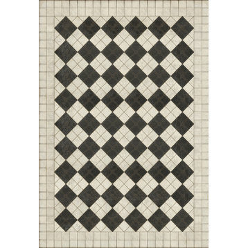 Pattern 65 Opus 96x140 Vintage Vinyl Floorcloth