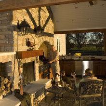 Outside kitchen