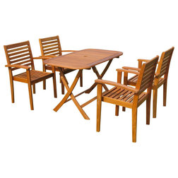Transitional Outdoor Dining Sets by International Caravan