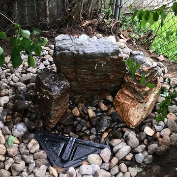 Triple Pagoda Stone Fountain