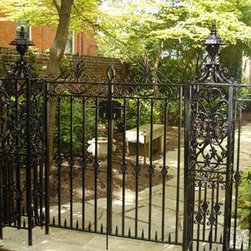 Stewart Iron Pool Fence Gate - Outdoor Products