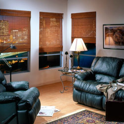 Horizons Natural Woven Shades - Window Treatments
