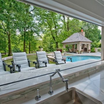 Pool house & pavilion
