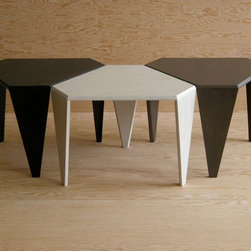 Three Nimble Tables - Stained - Side Tables And End Tables