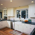 Bay Window over Kitchen Sink - Traditional - Kitchen - Bridgeport ... - Apron sink. Traditional Kitchen Remodel. Kitchens. Oakland Farmhouse Kitchen  Bay Window ...