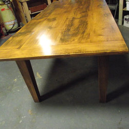 Vintage Slender Dining Table - Dining Tables