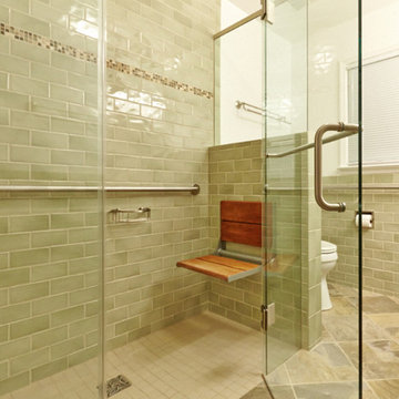 Earth Tone Bathroom - Washington DC