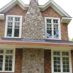 K-Style copper gutter installation - 1 - Roofing And Gutters