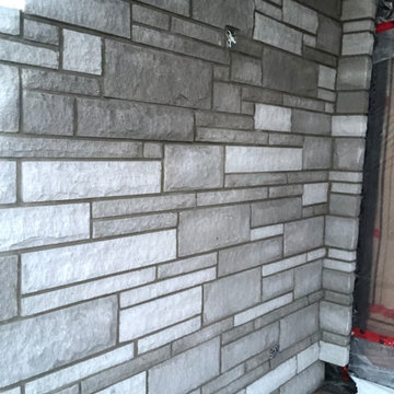Arriscraft Stone Front Entrance
