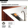 Houzer CTB-3285 Contempo Series Undermount Stainless Steel Bar/Prep Sink