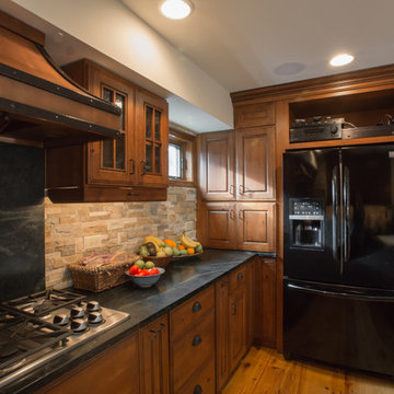 Brick Backsplash Kitchen | Wynnewood