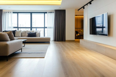 Example of a living room design in Las Vegas