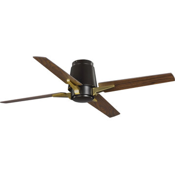 Lindale Collection 52" 4-Blade Architectural Bronze Ceiling Fan
