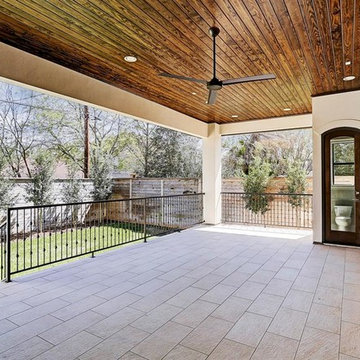 Soft Contemporary Custom Home in Bellaire, Texas